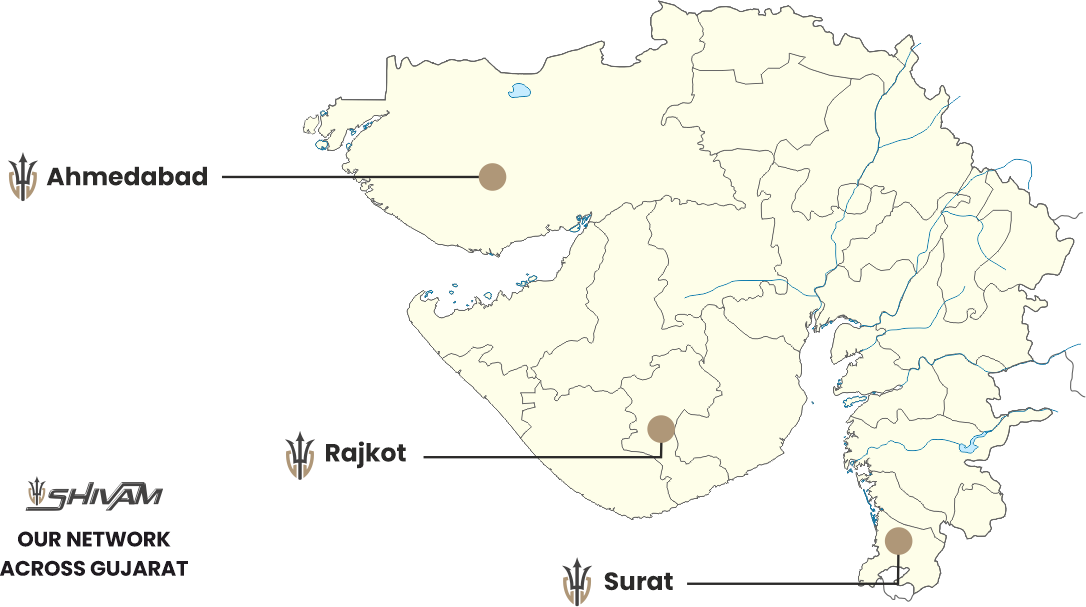 Gujarat Map